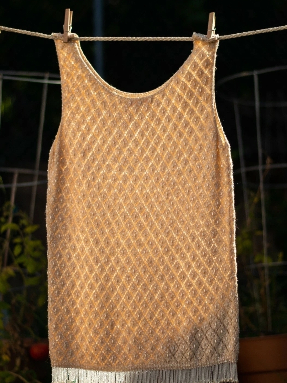 1960´s - Sequin Beaded Top